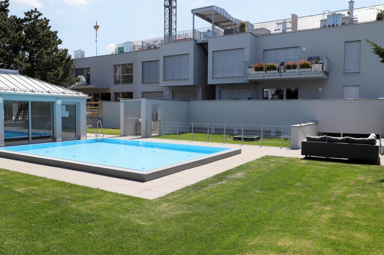 Rooftop Terrace, Free Garage Parking And Pool! Вена Экстерьер фото