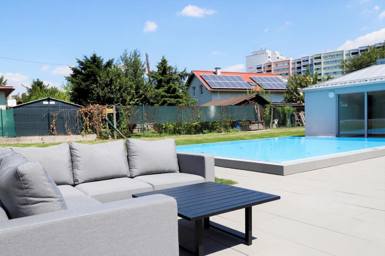 Rooftop Terrace, Free Garage Parking And Pool! Вена Экстерьер фото