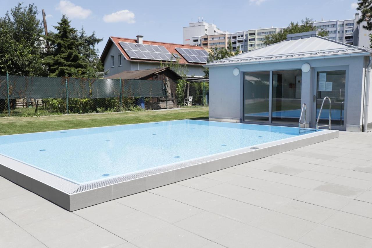 Rooftop Terrace, Free Garage Parking And Pool! Вена Экстерьер фото